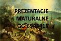 Korepetycje w zakresie  prezentacja maturalna 2013